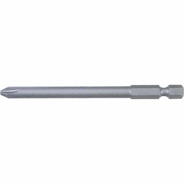 Wiha - #1 Power Bit - 1/4" Drive, 2-3/4" OAL - Industrial Tool & Supply