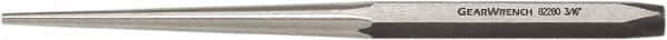 GearWrench - 3/16" Long Taper Punch - 9" OAL, Alloy Steel - Industrial Tool & Supply