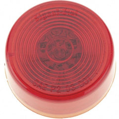 Truck-Lite - 2" Long, 0.05 Amp, LED Side Marker Light Kit - 12 Volts, Red - Industrial Tool & Supply