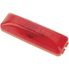 Truck-Lite - 3-7/8" Long, 0.33 Amp, Incandescent Side Marker Light Kit - 12 Volts, Red - Industrial Tool & Supply