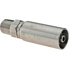 Eaton - 316 Stainless Steel Hydraulic Hose MPT Fitting - -4 Hose Size, 1/4" Hose Diam - Industrial Tool & Supply