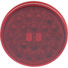 Truck-Lite - 4" Long, 0.38 Amp, Red LED Stop, Turn & Tail Light - 12 Volts - Industrial Tool & Supply