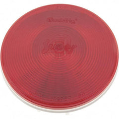 Truck-Lite - 4" Long, Red Stop, Turn & Tail Light - 12 Volts - Industrial Tool & Supply