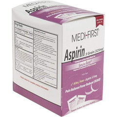 Medique - Aspirin Tablets - Headache & Pain Relief - Industrial Tool & Supply