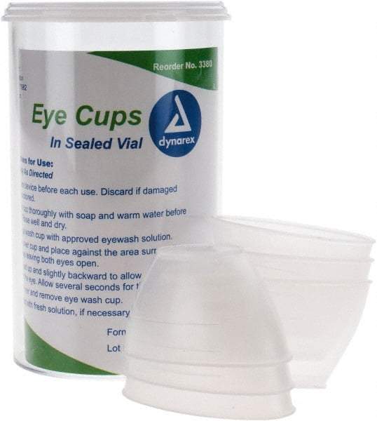 Medique - Portable Eye Wash Station Accessories Type: Disposable Eyecup Includes: Shaped Cups - Industrial Tool & Supply