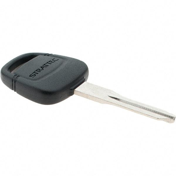 Value Collection - Strattec Transponder Key Blank - Nickel/Plastic - Industrial Tool & Supply