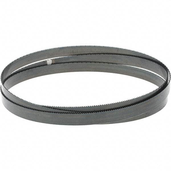 M.K. MORSE - 14 TPI, 5' 4-1/2 Long x 1/2" Wide x 0.02" Thick, Welded Band Saw Blade - Carbon Steel, Toothed Edge, Raker Tooth Set, Hard Back, Contour Cutting - Industrial Tool & Supply