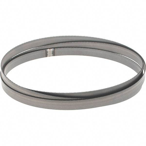 M.K. MORSE - 18 TPI, 5' 4-1/2 Long x 1/2" Wide x 0.025" Thick, Welded Band Saw Blade - Bi-Metal, Toothed Edge, Raker Tooth Set, Flexible Back, Contour Cutting - Industrial Tool & Supply