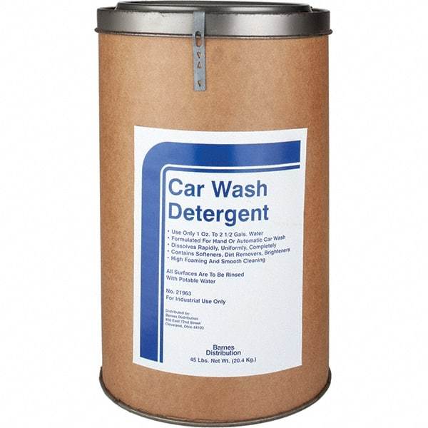 Made in USA - Automotive Car Wash Soap - 45 Lb Canister - Industrial Tool & Supply