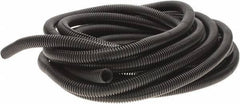 Value Collection - 25' Long, Flexible Wire Loom Conduit - Plastic, 1/2" ID - Industrial Tool & Supply