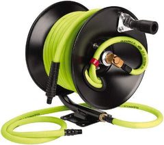 Legacy - 50' Manual Hose Reel - 300 psi, Hose Included - Industrial Tool & Supply