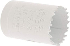 Value Collection - 1-3/8" Diam, 1-1/2" Cutting Depth, Hole Saw - Bi-Metal Saw, Toothed Edge - Industrial Tool & Supply