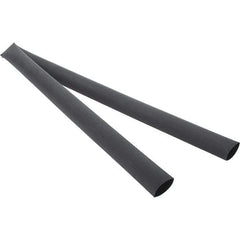 Value Collection - 48" Long Heat Shrink Electrical Tubing - Black - Industrial Tool & Supply