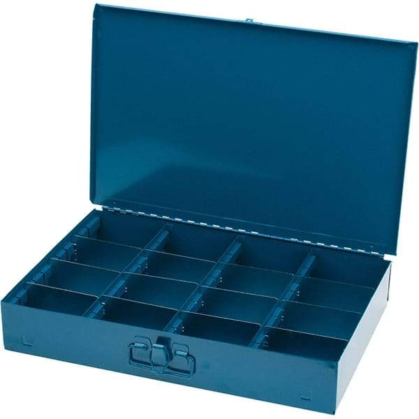 Value Collection - Small Parts Storage Box - Steel Frame, Adjustable Compartments - Industrial Tool & Supply
