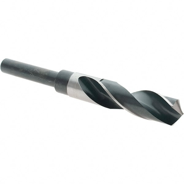 Import - 51/64" Drill, 118° Point, High Speed Steel Silver Deming & Reduced Shank Drill Bit - Industrial Tool & Supply
