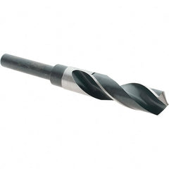 Import - 51/64" Drill, 118° Point, High Speed Steel Silver Deming & Reduced Shank Drill Bit - Industrial Tool & Supply