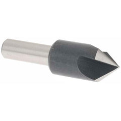 Value Collection - 5/8" Head Diam, 3/8" Shank Diam, 3 Flute 82° High Speed Steel Countersink - Industrial Tool & Supply