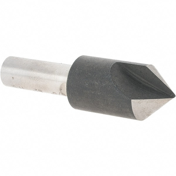 Value Collection - 5/8" Head Diam, 3/8" Shank Diam, 1 Flute 82° High Speed Steel Countersink - Industrial Tool & Supply