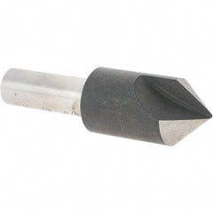 Value Collection - 5/8" Head Diam, 3/8" Shank Diam, 1 Flute 82° High Speed Steel Countersink - Industrial Tool & Supply