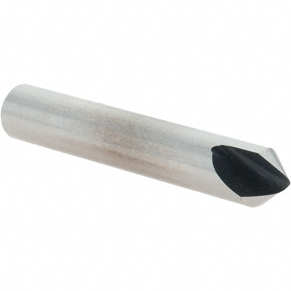Value Collection - 1/4" Head Diam, 1/4" Shank Diam, 1 Flute 82° High Speed Steel Countersink - Industrial Tool & Supply
