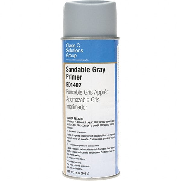 Primers; Product Type: Aerosol Primer; Color: Gray; Container Size: 12 fl oz; Direct To Metal: Yes; Product Service Code: 8010