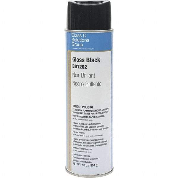 Seymour of Sycamore - Spray Paints Type: Spray Paint Color: Black - Industrial Tool & Supply