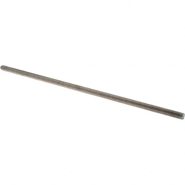 Value Collection - 1-8 x 3' Stainless Steel General Purpose Threaded Rod - Industrial Tool & Supply