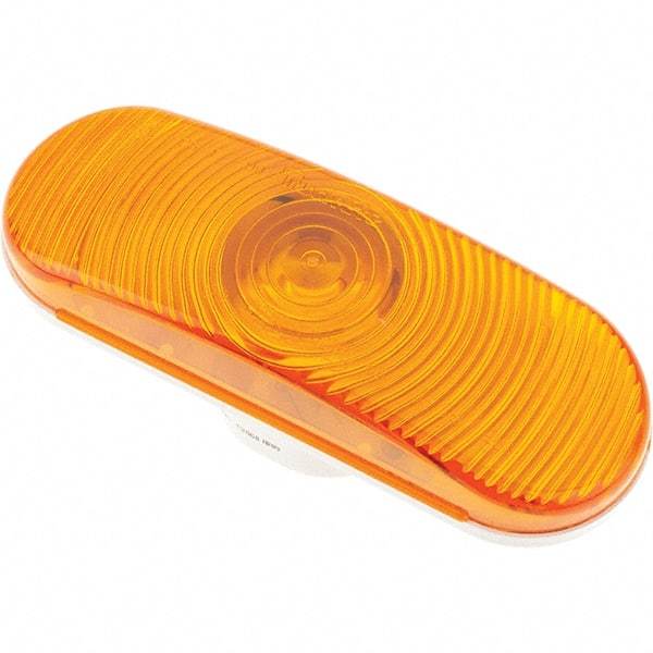 Truck-Lite - 6-1/2" Long, Yellow Stop, Turn & Tail Light - 12 Volts - Industrial Tool & Supply