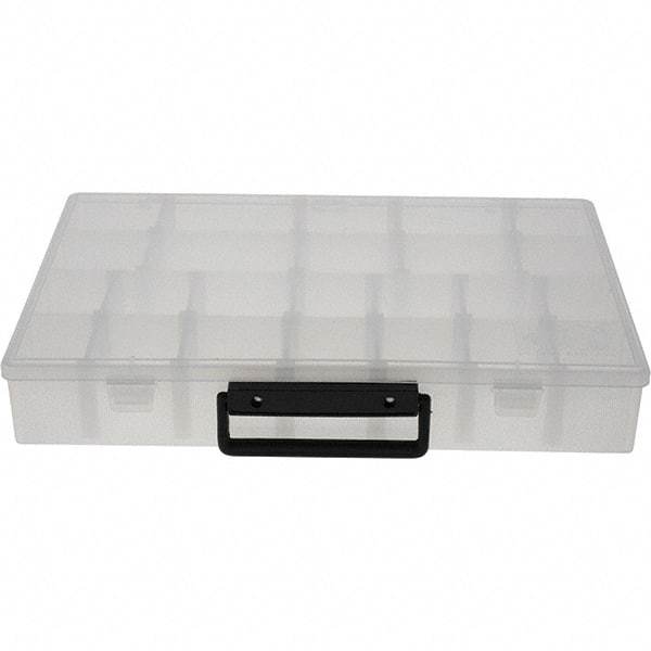 Flambeau - Tool Tray Cabinet - 13-1/2" Wide x 9" Deep x 2" High, Polymer, Clear - Industrial Tool & Supply