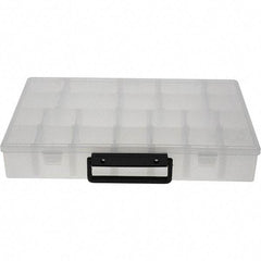 Flambeau - Tool Tray Cabinet - 13-1/2" Wide x 9" Deep x 2" High, Polymer, Clear - Industrial Tool & Supply