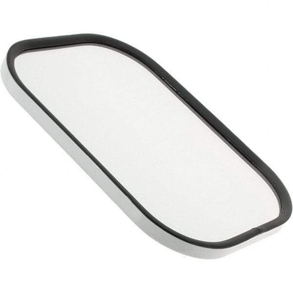 Truck-Lite - 7-1/2" Long to 5-1/2" Wide Automotive Truck Mirror Head - White, Steel - Industrial Tool & Supply