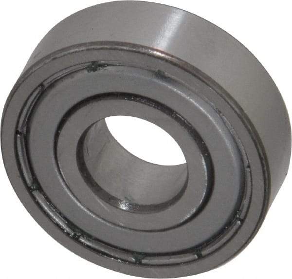 SKF - 10mm Bore Diam, 26mm OD, Double Shield Deep Groove Radial Ball Bearing - 8mm Wide, 1 Row, Round Bore, 1,960 Nm Static Capacity, 4,750 Nm Dynamic Capacity - Industrial Tool & Supply