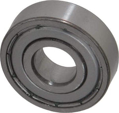 SKF - 10mm Bore Diam, 26mm OD, Double Shield Deep Groove Radial Ball Bearing - 8mm Wide, 1 Row, Round Bore, 1,960 Nm Static Capacity, 4,750 Nm Dynamic Capacity - Industrial Tool & Supply