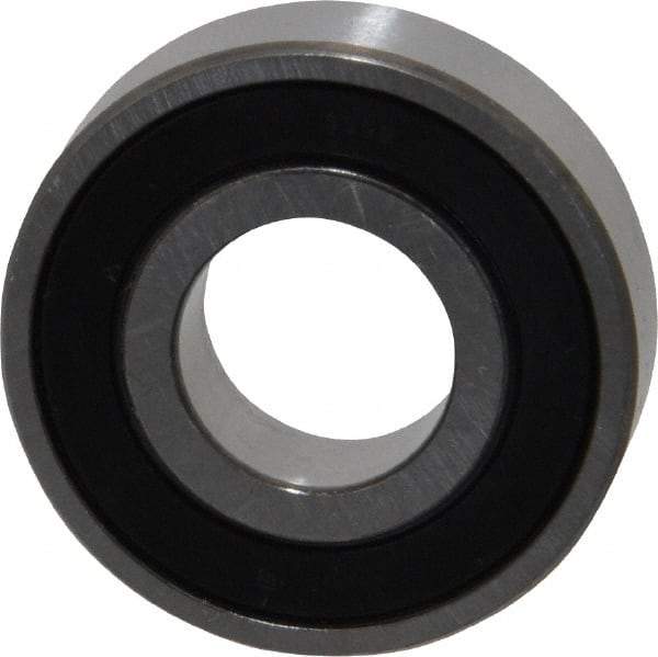 SKF - 12mm Bore Diam, 28mm OD, Double Seal Deep Groove Radial Ball Bearing - 8mm Wide, 1 Row, Round Bore, 2,360 Nm Static Capacity, 5,400 Nm Dynamic Capacity - Industrial Tool & Supply