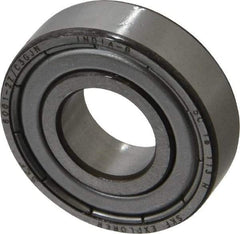 SKF - 12mm Bore Diam, 28mm OD, Double Shield Deep Groove Radial Ball Bearing - 8mm Wide, 1 Row, Round Bore, 2,360 Nm Static Capacity, 5,400 Nm Dynamic Capacity - Industrial Tool & Supply