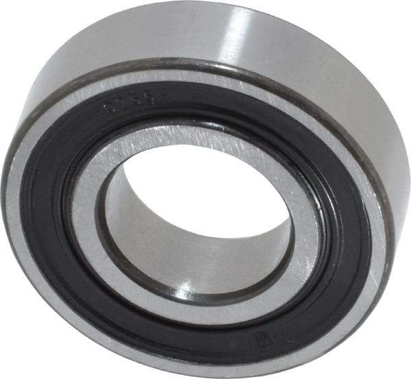 SKF - 15mm Bore Diam, 32mm OD, Double Seal Deep Groove Radial Ball Bearing - 9mm Wide, 1 Row, Round Bore, 2,850 Nm Static Capacity, 5,850 Nm Dynamic Capacity - Industrial Tool & Supply