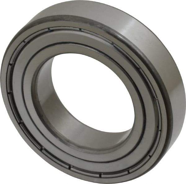 SKF - 35mm Bore Diam, 62mm OD, Double Shield Deep Groove Radial Ball Bearing - 14mm Wide, 1 Row, Round Bore, 10,200 Nm Static Capacity, 16,800 Nm Dynamic Capacity - Industrial Tool & Supply