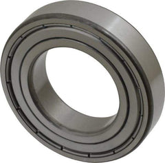 SKF - 35mm Bore Diam, 62mm OD, Double Shield Deep Groove Radial Ball Bearing - 14mm Wide, 1 Row, Round Bore, 10,200 Nm Static Capacity, 16,800 Nm Dynamic Capacity - Industrial Tool & Supply