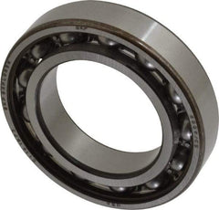 SKF - 45mm Bore Diam, 75mm OD, Open Deep Groove Radial Ball Bearing - 16mm Wide, 1 Row, Round Bore, 14,600 Nm Static Capacity, 22,100 Nm Dynamic Capacity - Industrial Tool & Supply