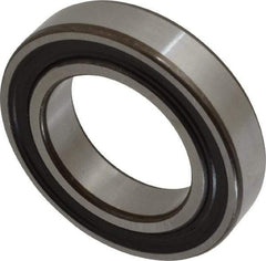 SKF - 45mm Bore Diam, 75mm OD, Double Seal Deep Groove Radial Ball Bearing - 16mm Wide, 1 Row, Round Bore, 14,600 Nm Static Capacity, 22,100 Nm Dynamic Capacity - Industrial Tool & Supply