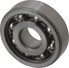 SKF - 10mm Bore Diam, 30mm OD, Open Deep Groove Radial Ball Bearing - 9mm Wide, 1 Row, Round Bore, 2,360 Nm Static Capacity, 5,400 Nm Dynamic Capacity - Industrial Tool & Supply