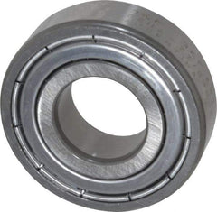 SKF - 15mm Bore Diam, 35mm OD, Double Shield Deep Groove Radial Ball Bearing - 11mm Wide, 1 Row, Round Bore, 3,750 Nm Static Capacity, 8,060 Nm Dynamic Capacity - Industrial Tool & Supply