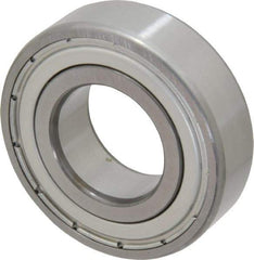SKF - 25mm Bore Diam, 52mm OD, Double Shield Deep Groove Radial Ball Bearing - 15mm Wide, 1 Row, Round Bore, 7,800 Nm Static Capacity, 14,800 Nm Dynamic Capacity - Industrial Tool & Supply