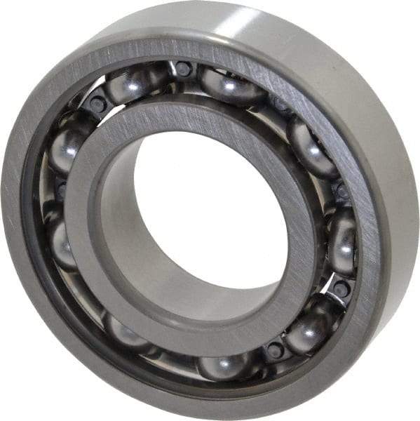 SKF - 30mm Bore Diam, 62mm OD, Open Deep Groove Radial Ball Bearing - 16mm Wide, 1 Row, Round Bore, 11,200 Nm Static Capacity, 20,300 Nm Dynamic Capacity - Industrial Tool & Supply