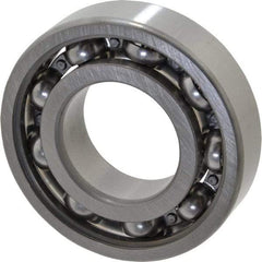 SKF - 30mm Bore Diam, 62mm OD, Open Deep Groove Radial Ball Bearing - 16mm Wide, 1 Row, Round Bore, 11,200 Nm Static Capacity, 20,300 Nm Dynamic Capacity - Industrial Tool & Supply
