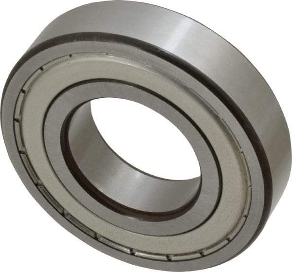 SKF - 35mm Bore Diam, 72mm OD, Double Shield Deep Groove Radial Ball Bearing - 17mm Wide, 1 Row, Round Bore, 15,300 Nm Static Capacity, 27,000 Nm Dynamic Capacity - Industrial Tool & Supply
