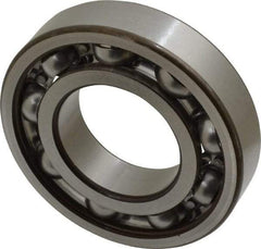 SKF - 40mm Bore Diam, 80mm OD, Open Deep Groove Radial Ball Bearing - 18mm Wide, 1 Row, Round Bore, 19,000 Nm Static Capacity, 32,500 Nm Dynamic Capacity - Industrial Tool & Supply
