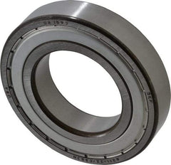 SKF - 55mm Bore Diam, 100mm OD, Double Shield Deep Groove Radial Ball Bearing - 21mm Wide, 1 Row, Round Bore, 29,000 Nm Static Capacity, 46,200 Nm Dynamic Capacity - Industrial Tool & Supply