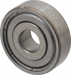 SKF - 7mm Bore Diam, 22mm OD, Double Shield Deep Groove Radial Ball Bearing - 7mm Wide, 1 Row, Round Bore, 1,370 Nm Static Capacity, 3,450 Nm Dynamic Capacity - Industrial Tool & Supply