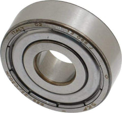 SKF - 9mm Bore Diam, 26mm OD, Double Shield Deep Groove Radial Ball Bearing - 8mm Wide, 1 Row, Round Bore, 1,960 Nm Static Capacity, 4,750 Nm Dynamic Capacity - Industrial Tool & Supply